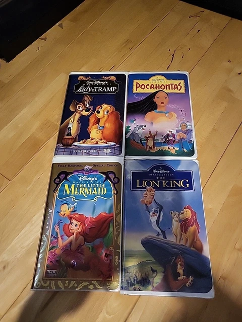 DISNEY VHS BUNDLE 4 Films EUR 4,64 - PicClick IT