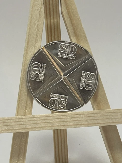 POP BULLION 1 Troy Oz Divisible Silver Round .999 Fine