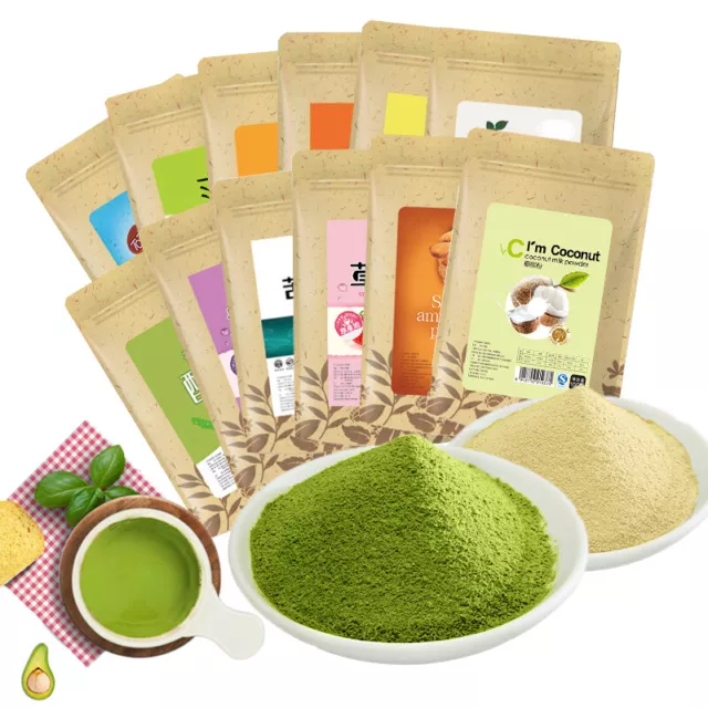 Green Tea 100g 32 Arten Chinesisches Matcha Tee Grüntee Pulver Kräuterteepulver