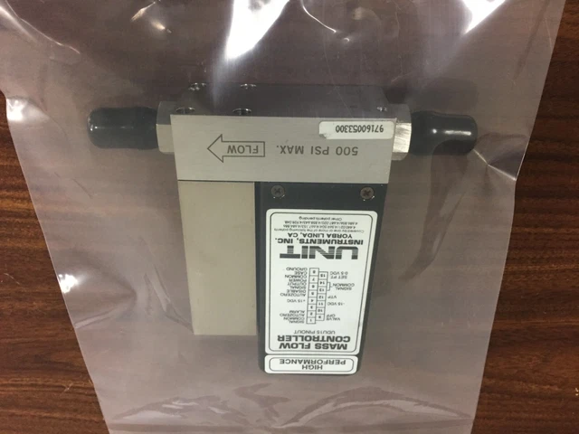 Unit Instruments UFC-1100, Range 1 SLM, Gas: SiHeCle High Performance Mass Flow