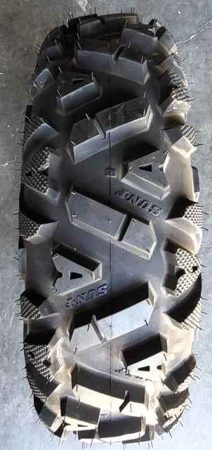 SunF A033 Power AT25x8-12 ATV/UTV Tire All-Terrain 6 Ply Tubeless DOT 2320