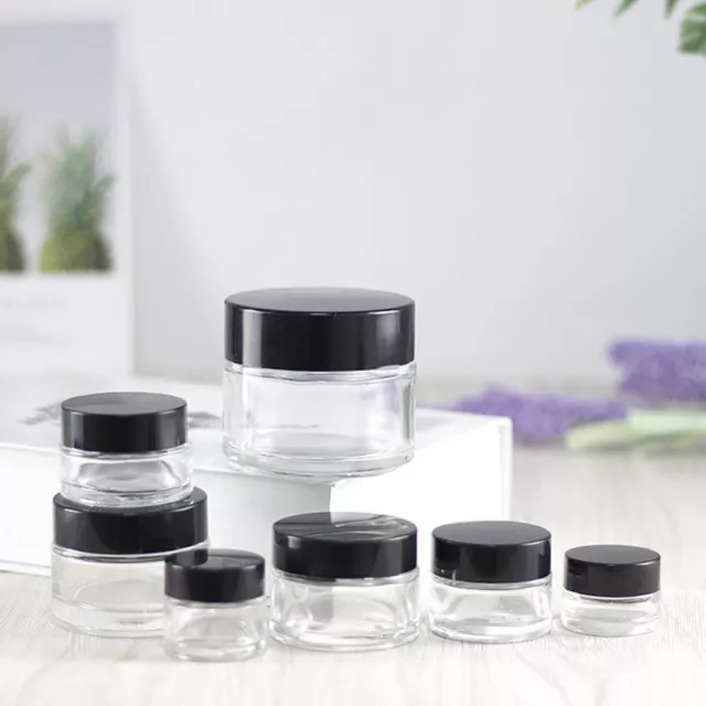 Empty Small Jars Refillable Empty Cosmetic Containers Portable Travel Bottle _co