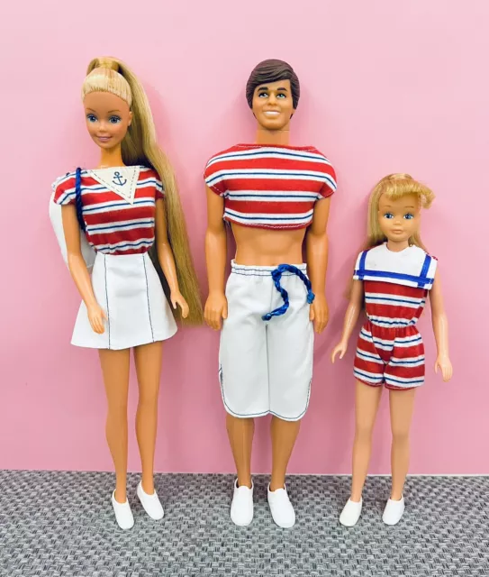 Barbie, Ken & Skipper Sea Loving Regate - Vintage 1984