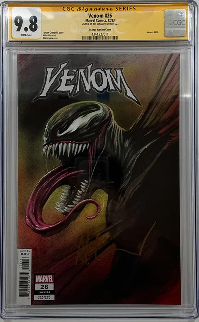 Venom #26 | 1:25 Ratio Adi Granov Variant | Cgc Ss 9.8