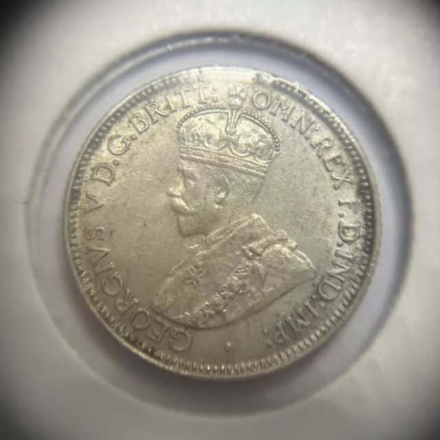 1936 Sixpence Coin - Choice Uncirculated - George V Silver Predecimal Australian