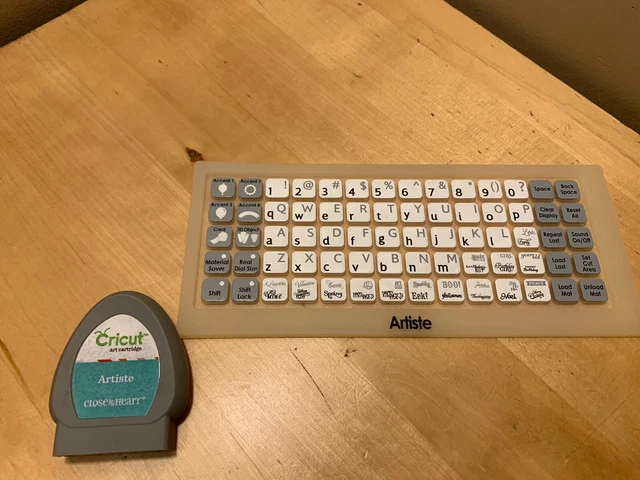 Artista de cartucho Cricut (SOLO CARTUCHO + SUPERPOSICIÓN)