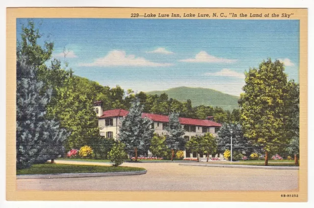 Postcard: Lake Lure Inn, Lake Lure, N.C.