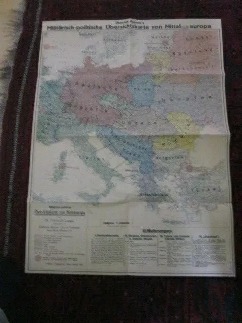 Dtsch.Geschichte in Historischen Karten 1919 Neuordnung Europa nach 1. Wltkrieg