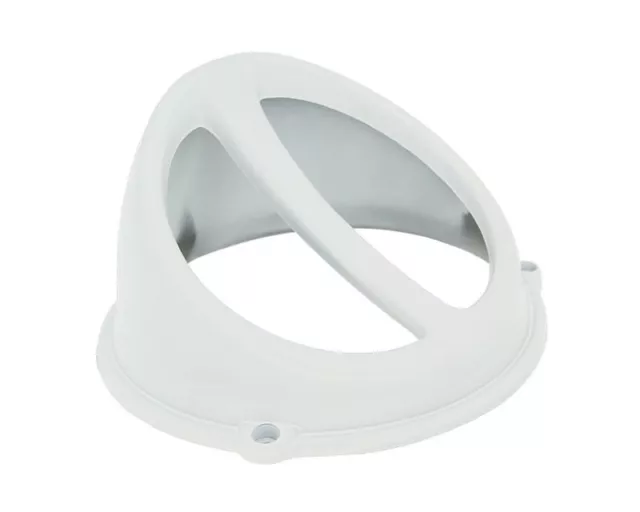 bianco universale Naraku spoiler ventilatore dell'aria per moto, scooter