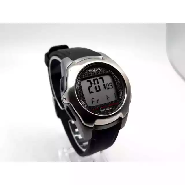 Reloj Timex para hombre o mujer T5K470 capacidades de ritmo cardíaco para funcionar BATERÍA NUEVA