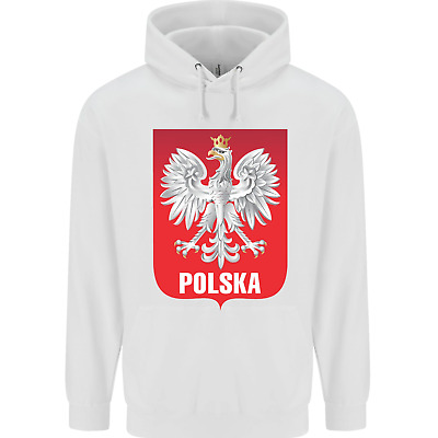 Polska Orzel Poland Flag Polish Football Childrens Kids Hoodie