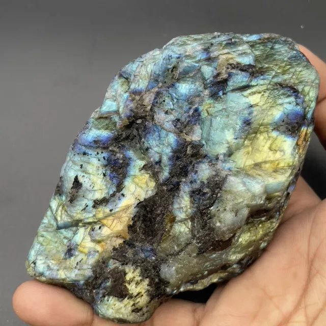 1745 Cts Natural  Labradorite Reiki healing Crystal Rough loose Gemstone