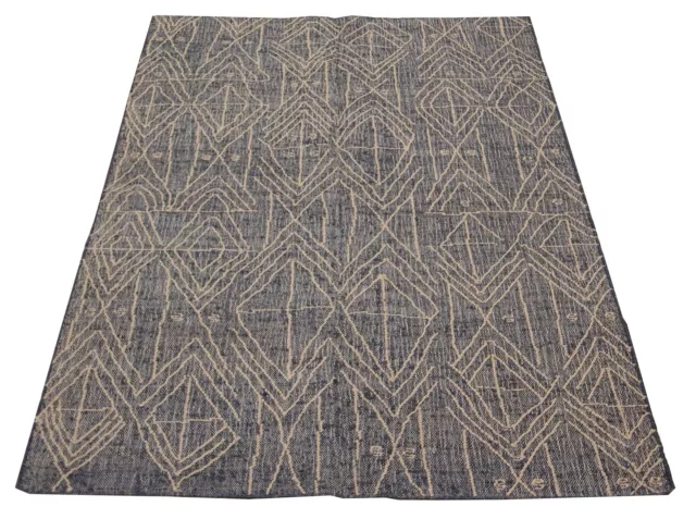 Traditional Hand woven Carpet 5'1" x 7'11" Flat Weave Kilim Rug 3