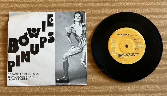 VINTAGE 1973 DAVID Bowie NZ Record Promo 7” Vinyl Rosalyn & WHATGTG $79 ...