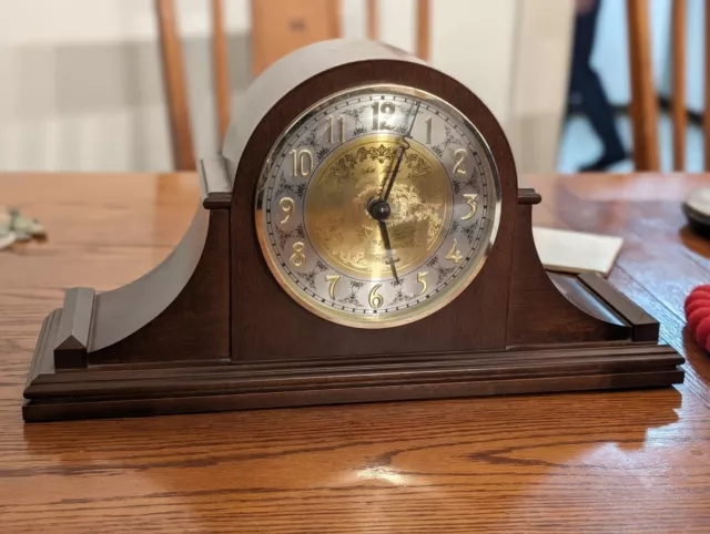 Vintage Seth Thomas Electric Librarian Mantel Clock, Model 1362