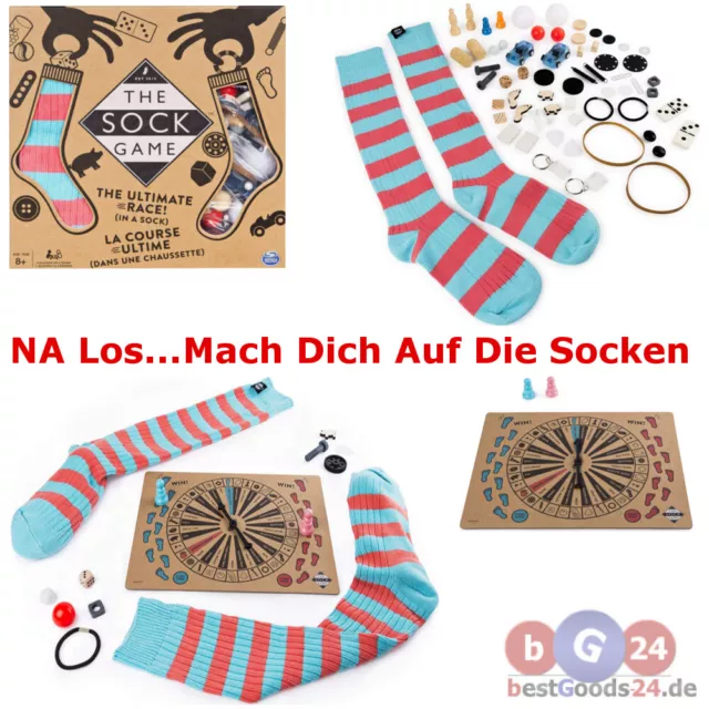 Gesellschaftsspiel Bock auf Socke? Lustiges Spiel für 2 Per oder Familienspiel