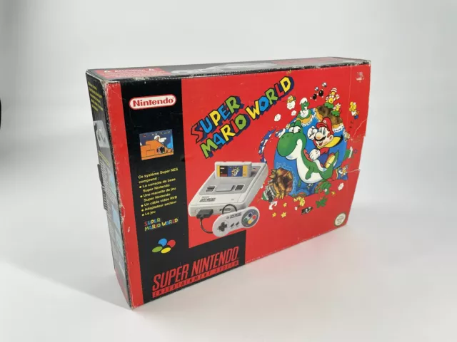Super Nintendo Console Pack Super Mario World FRA Trés Bon état