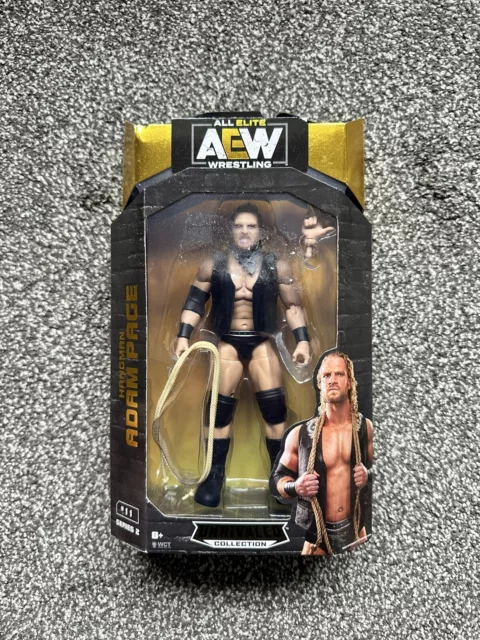 All Elite Wrestling Unrivaled Collection Hangman Adam Page - 6.5-Inch AEW  Action Figure - Series 5