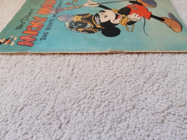 Micky Maus Comic Heft Nr. 3 / 1951 Original , kein Nachdruck 2