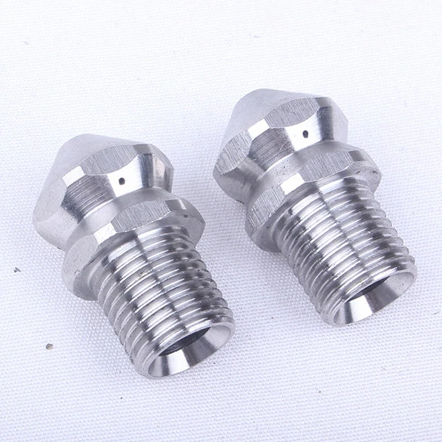 Pressure Washer Drain Sewer Cleaning Jetter Nozzle 7 Jets Male 1/4inch
