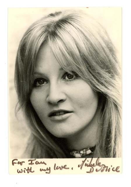 Vintage Michele Dotrice autograph original hand signed photograph actress #83
