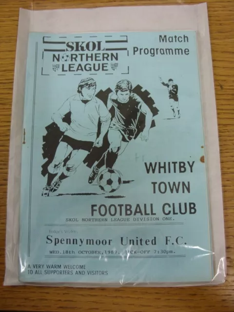 18/10/1989 Whitby Town v Spennymoor United  (Rusty Staple)