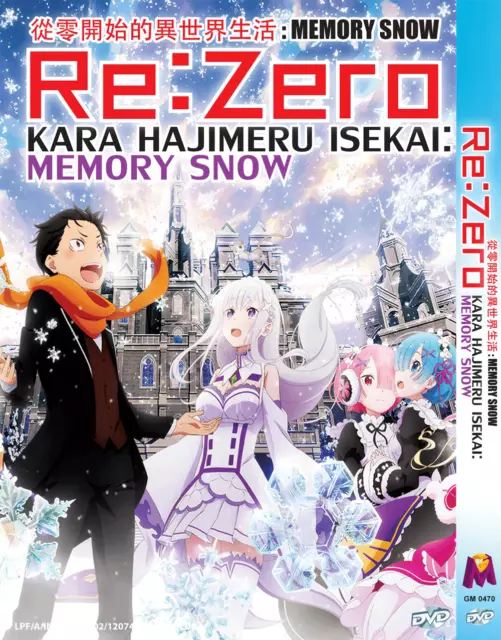 Anime DVD Re:Zero kara Hajimeru Isekai Season 1 + Shin Henshuu-ban + 2  Special