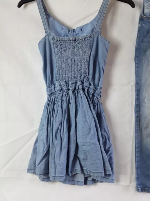 Pacchetto abbigliamento denim per ragazze età 9 anni mantary più un altro 6