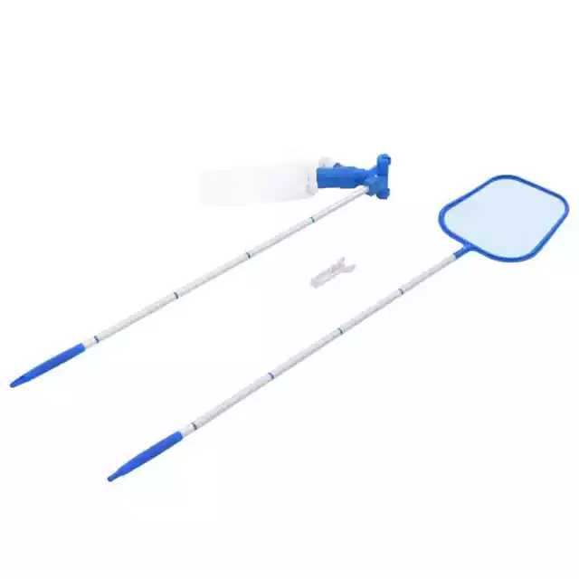 vidaXL Kit 2 pz di Manutenzione per Piscina