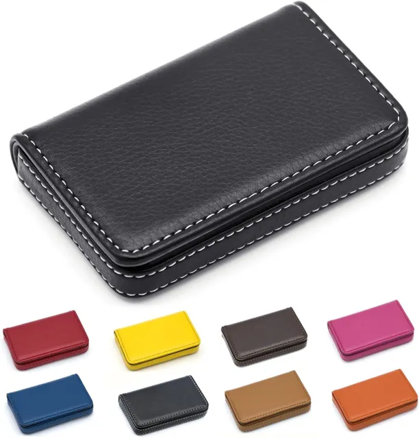 Pocket Luxury PU Leather Business Name Card Holder,Wallet Credit card ID Case