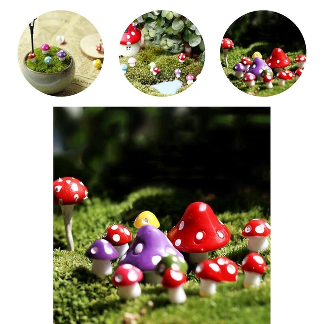 10 Teile / satz Pflanze Miniatur 3D Simulierte Simulation Künstliche Pflanze