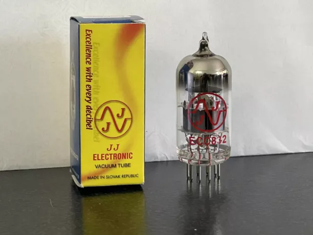 New in box, JJ Electronic, ECC832, Preamp Vacuum Tube for amplifiers