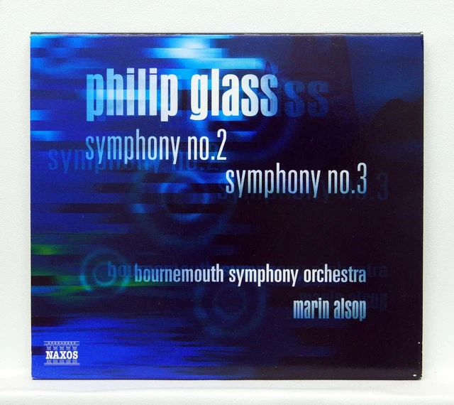 PHILIP GLASS THE Symphonies 1-10 CD Box Set & 24 page booklet Very