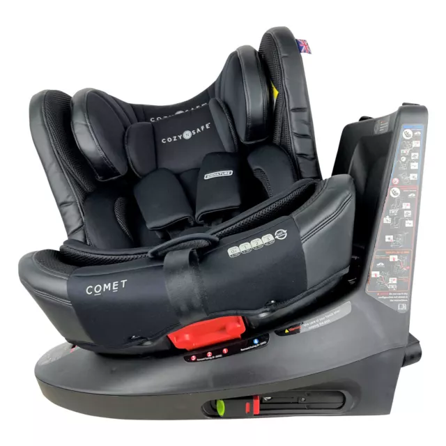 Cozy N Safe Comet 360 Child Car Seat - Group 0+/1/2/3 - ISOFIX - Black