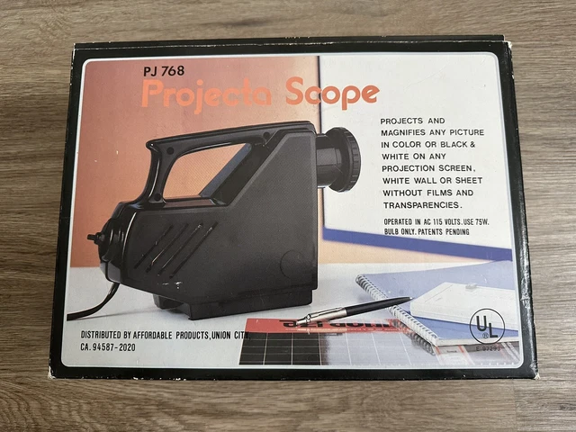 Projecteur Opaque Artograph Projecta Scope PJ768 - Apco - Boîte Ouverte