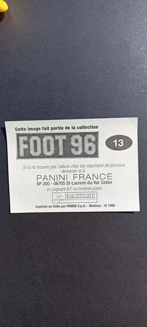 Carta Rookie Paolo MALDINI - ONZE MONDIAL - Italia 1996