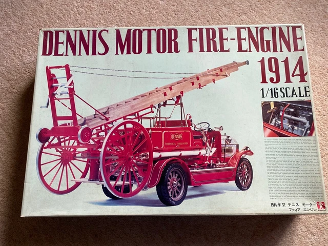 1/16 バンダイ 1914年型 デニス モーター ファイアエンジン 横ー左