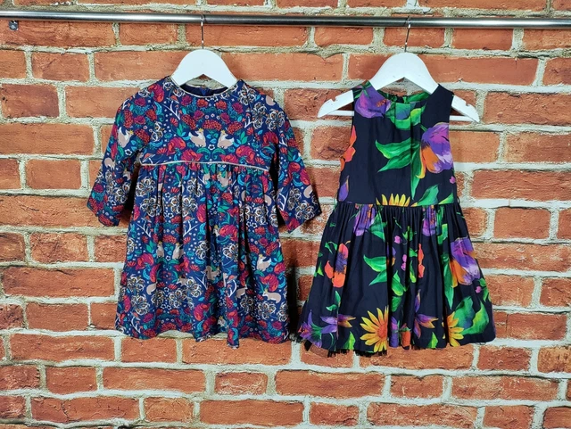 Girls Bundle Age 2-3 Years Yumi Next Pretty Floral Dress Set Party Foxes 98Cm