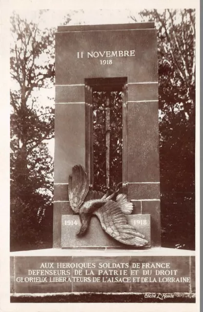 Forêt de COMPIEGNE -Clairière de l'Armistice-Monument du MATIN - Alsace-Lorraine
