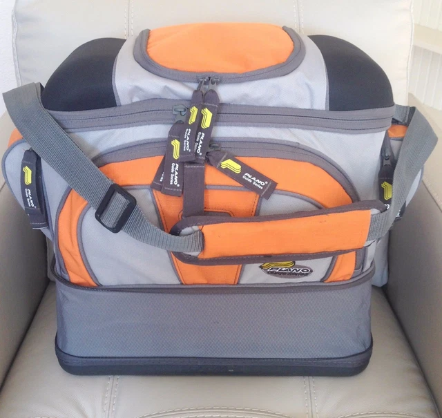 PLANO Guide Series Angler Fishing Lures Tackle Bag w/ 4-3700 Storage Boxes