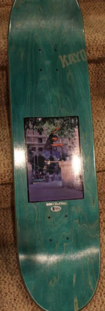 Stevie Williams Signed Dirty Ghetto Kids Dgk Blabac Skateboard Deck Beckett Coa 3