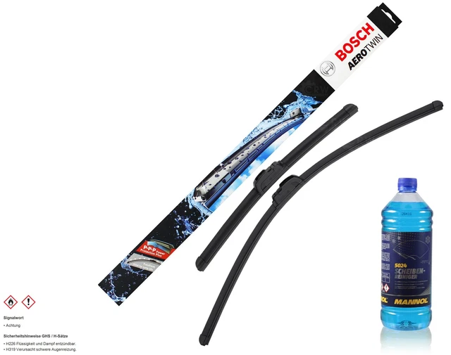 Scheibenwischer 650mm/400mm AeroTwin SET BOSCH AR653S inkl. Scheiben-Reiniger