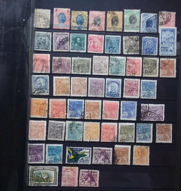 Briefmarken Sammlung Lot Amerika Süd Brasilien
