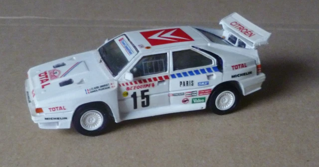 Citroen BX 4TC Rallye Monte Carlo 1986 (Starter) 1/43 Décalcomanies-JA0999