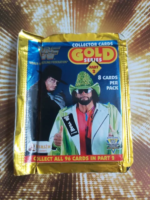 Ungeöffnete Packung Merlin WWF Gold Serie Teil 2 Sammelkarten 1992