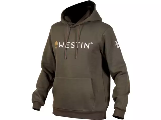 Felpa con cappuccio originale Westin verde olmo XS S M L XL XXL XXXL pullover con cappuccio