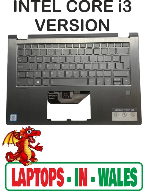 GETESTET Lenovo Yoga 530-14IKB Handauflage Touchpad Abdeckung UK LED Hintergrundbeleuchtung Tastatur