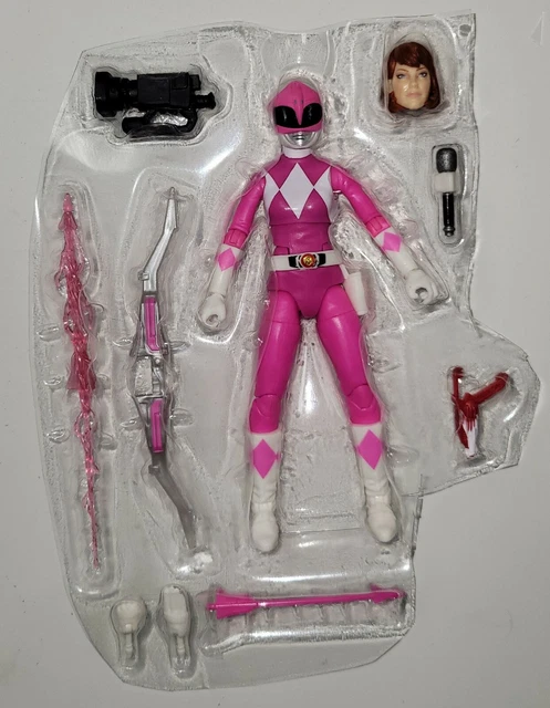 Power Rangers Lightning Teenage Mutant Ninja Turtles PINK APRIL O'NEIL Loose 6"