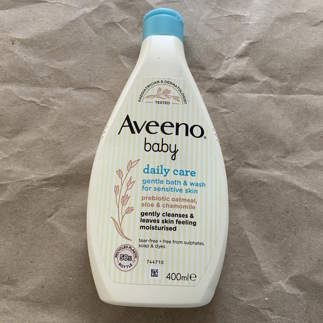 Aveeno Baby Daily Care Hair & Body Wash Sensitive Skin Natural Oat Extract 250Ml