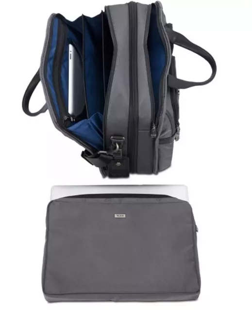 Tumi Alpha 2 extended Expandable Business Laptop Bag Men Fast Ship Worldwide 2